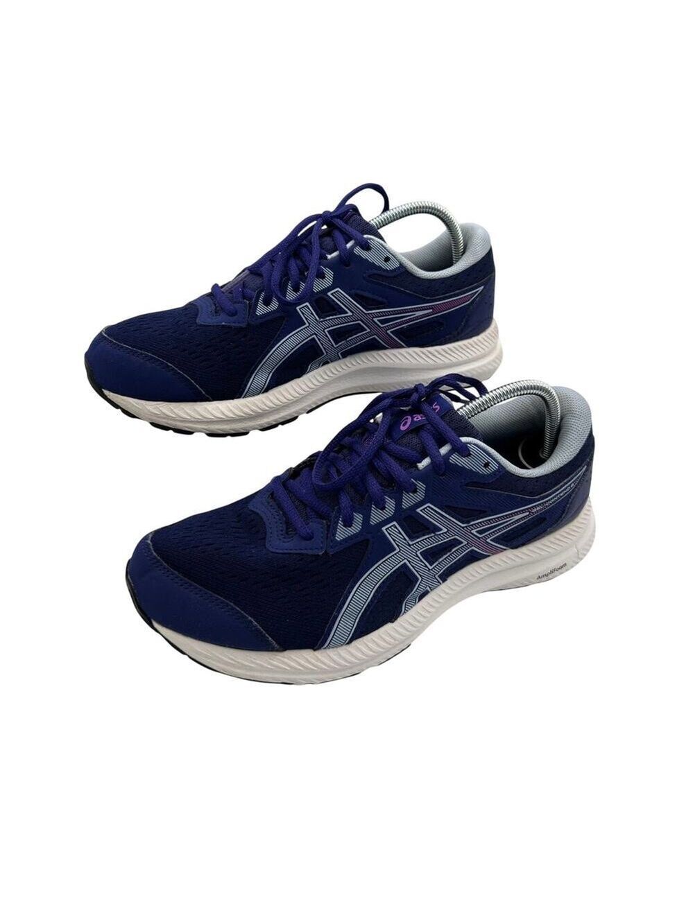 Asics Gel Contend 8 Running Shoes Athletic Dive Blue Soft Sky Sneaker